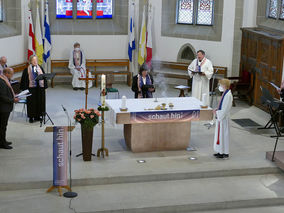 Ökumenischer Gottesdienst in St. Crescentius anlässlich des 3. Ökumenischen Kirchentags (Forto: Karl-Franz Thiede)